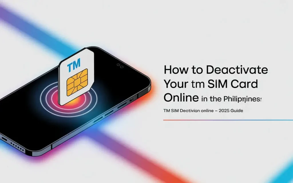 Deactivate TM SIM card